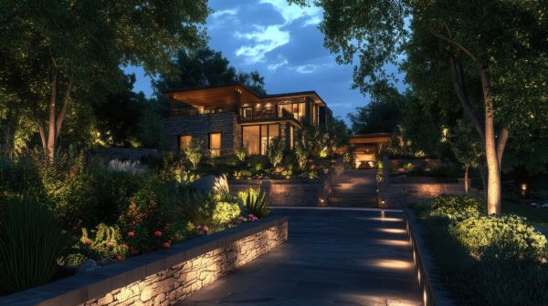 Montgomery Landscape Lighting Service